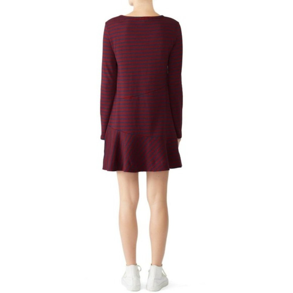 Kinly Directional Striped Shift Dress Size M View 2